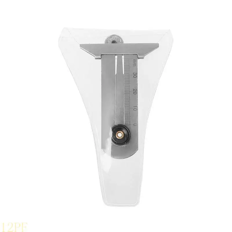 12PF Stainless Steel Car Tyre Depth Gauge 0-30mm Caliper Depth Measurement Tool