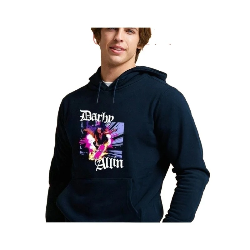 سترة Darby Allin بغطاء للرأس 2025 Vintage Merch للرجال والنساء بلوفر رياضي هيب هوب