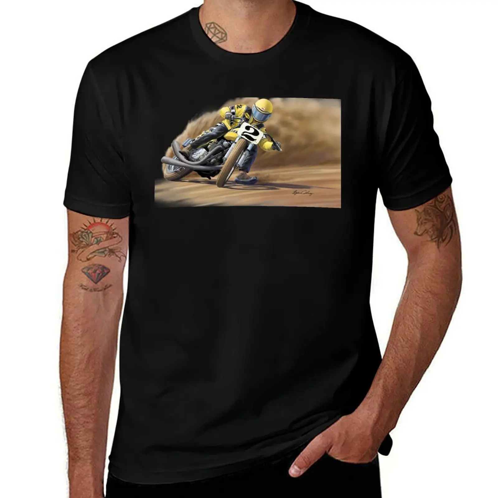 Kenny Roberts Powerslide T-Shirt Work Outdoor for Men T-Shirt