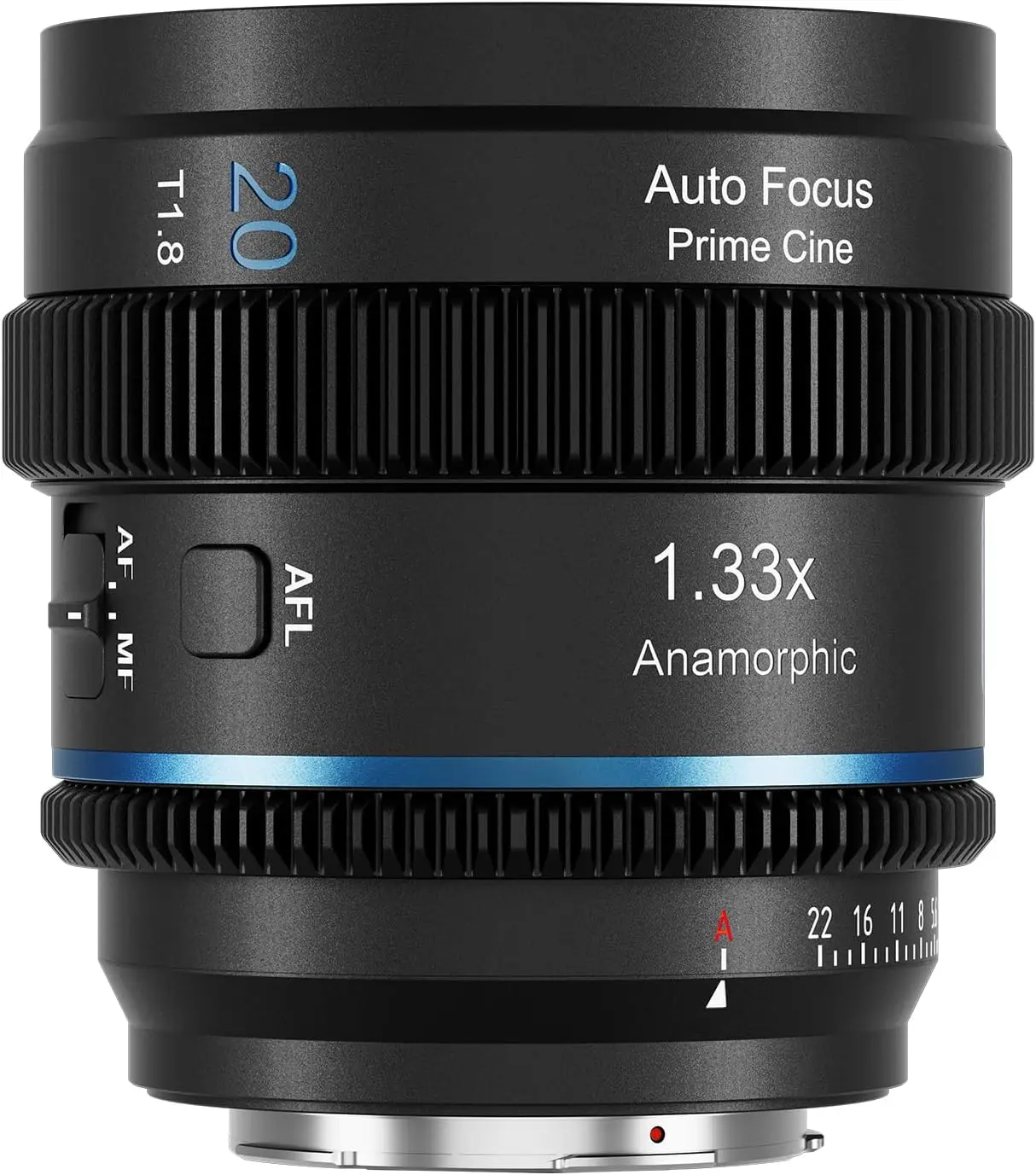 SIRUI 20mm T1.8 1.33X Anamorfische lens, S35 Autofocus-lens