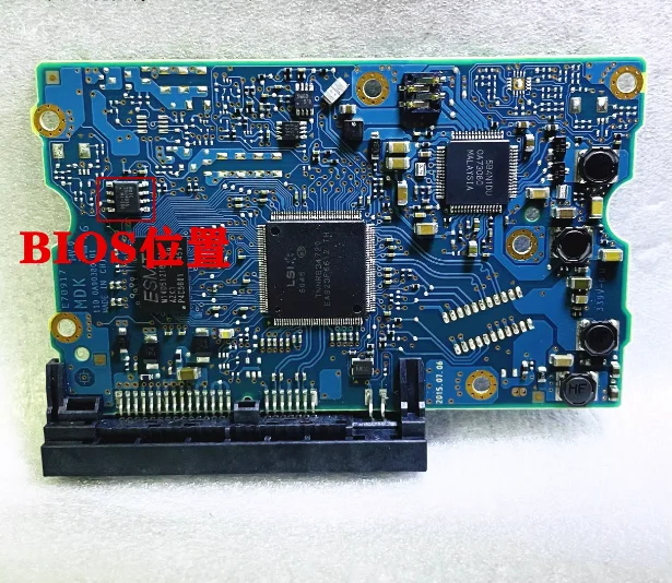 0A90380 Hitachi HDD PCB / 220 0A90380 01 , 110 0A90380 01 / Stickers: 9F10781 , 0J24069 , 9F10779
