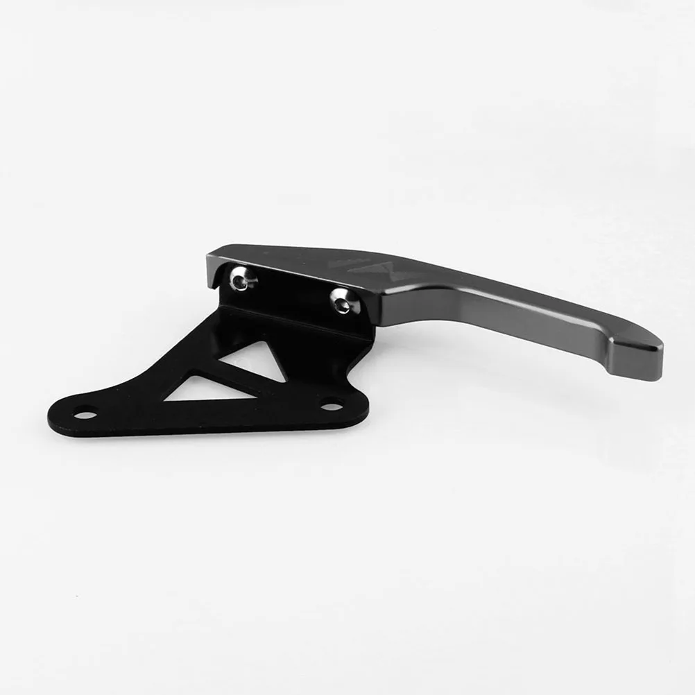 

Motorcycle Back Seat Handle Dark Grey Aluminum Oxidation Rust Resistant Rear Grab Bar For -172 Easy Installation