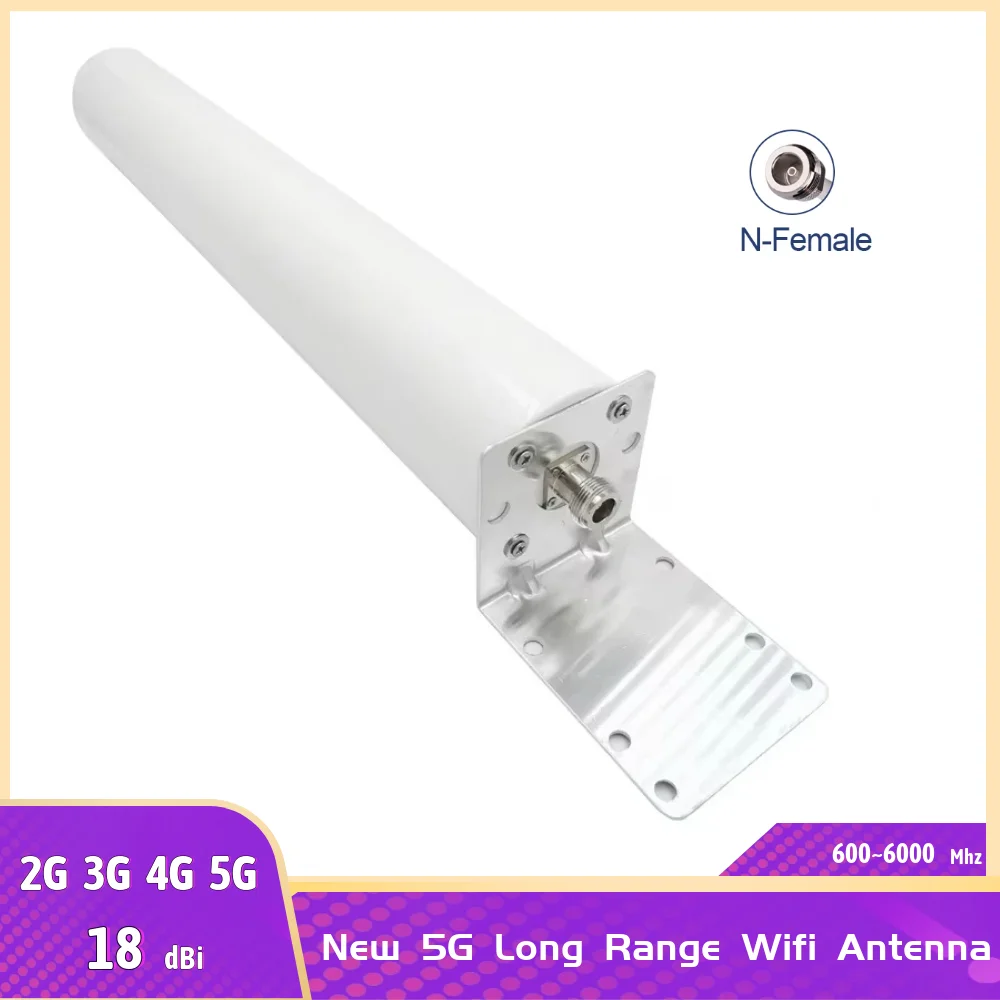 New 18DBi 600~6000MHz Long Range Outdoor External Wireless  Router Antenna Mimo LTE Mobile Phone 5G 3G 4G Wifi Antennas