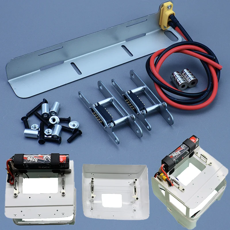 Kit de circuito magnético de techo alto para camión RC, accesorios para coche 1/14 Tamiya SCANIA 770S 56368 Volvo FH16 ACTROS 3363