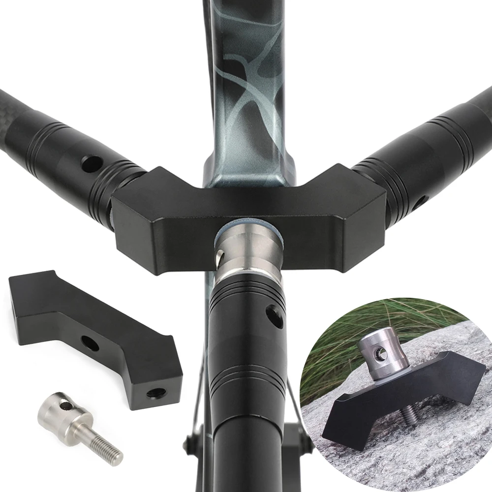 

Аксессуары для балансировочного стержня для стрельбы из лука, 45 градусов, V-образный стержень, 5/16, резьбовой стабилизатор, V-образное сиденье, лук, аксессуары для охотничьих стрельбы по мишеням