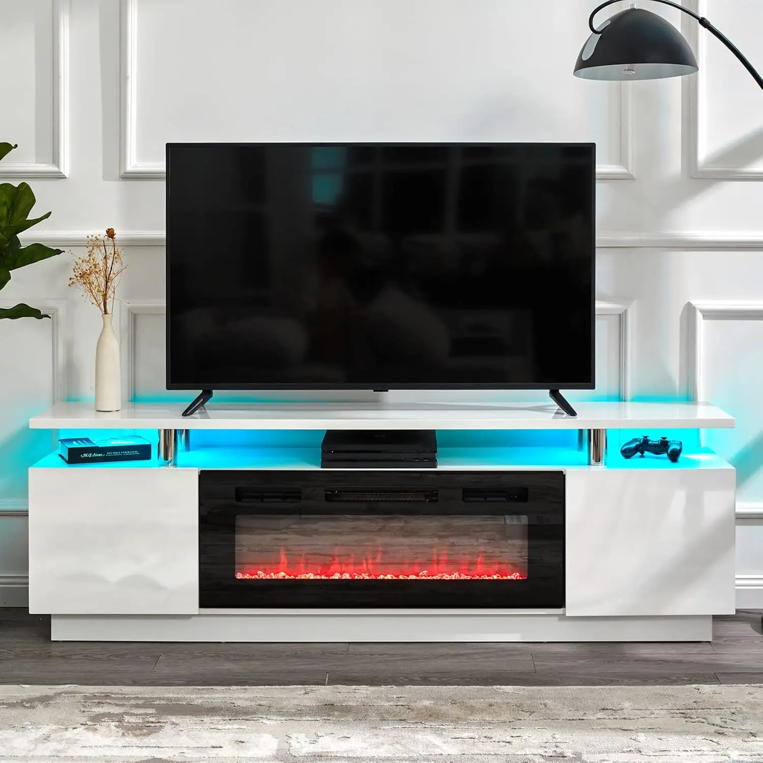 AMERLIFE Fireplace TV Stand with 36