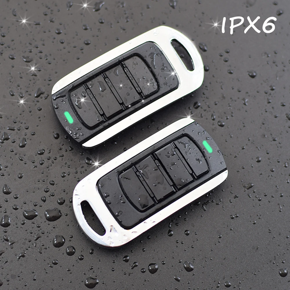 Universal Garage Door Remote Control 280MHz to 868MHz Multifrequency Command Transmitter 433mhz Fixed Code Gate Keychain