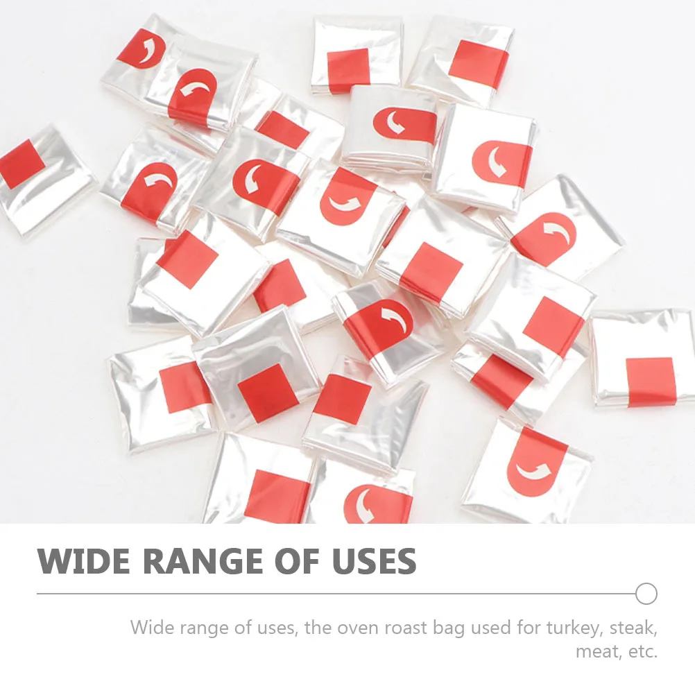 60 قطعة أكياس تحميص فرن الحيوانات الأليفة الممتازة أكياس الطبخ المقاومة للحرارة لتركي الدجاج اللحوم الخبز أداة حقيبة مقاومة للحرارة