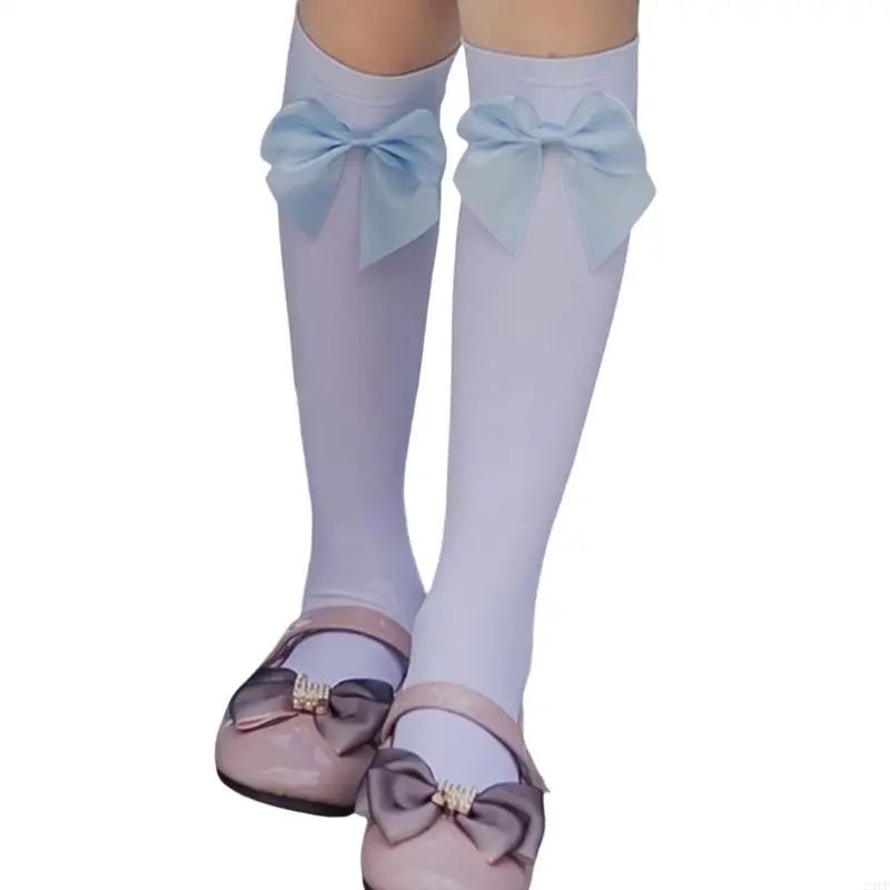 2025 NOWOŚĆ SWEET BOWS CALF SCOCKS SKPARS DESPABLE SHEER SIORL STOCKIS DLA GIRLE