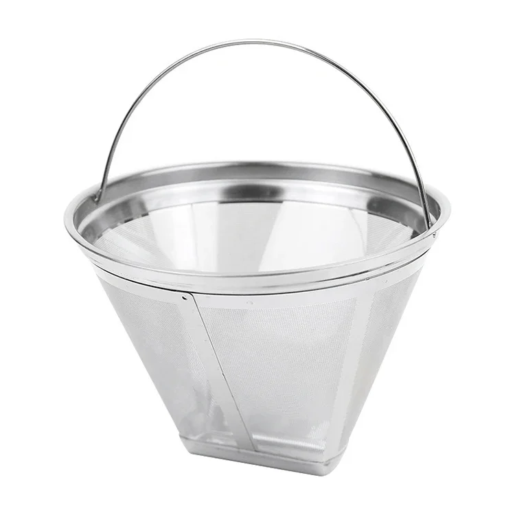 

Stainless steel coffee filter, single-layer tea set filter, paperless American machine accessories