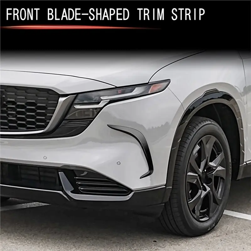 AT92-Front Bumper Fog Light Cover Trim For Mazda CX-5 2026 Side Spoilers view 6