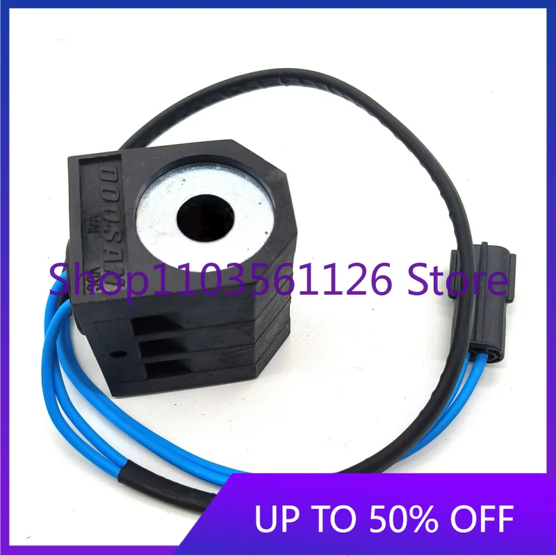 High Quality Excavator Pilot Safety Lock Solenoid Valve Coil Spool for 150 215 220 225 300 Models - 5 7 9 Series