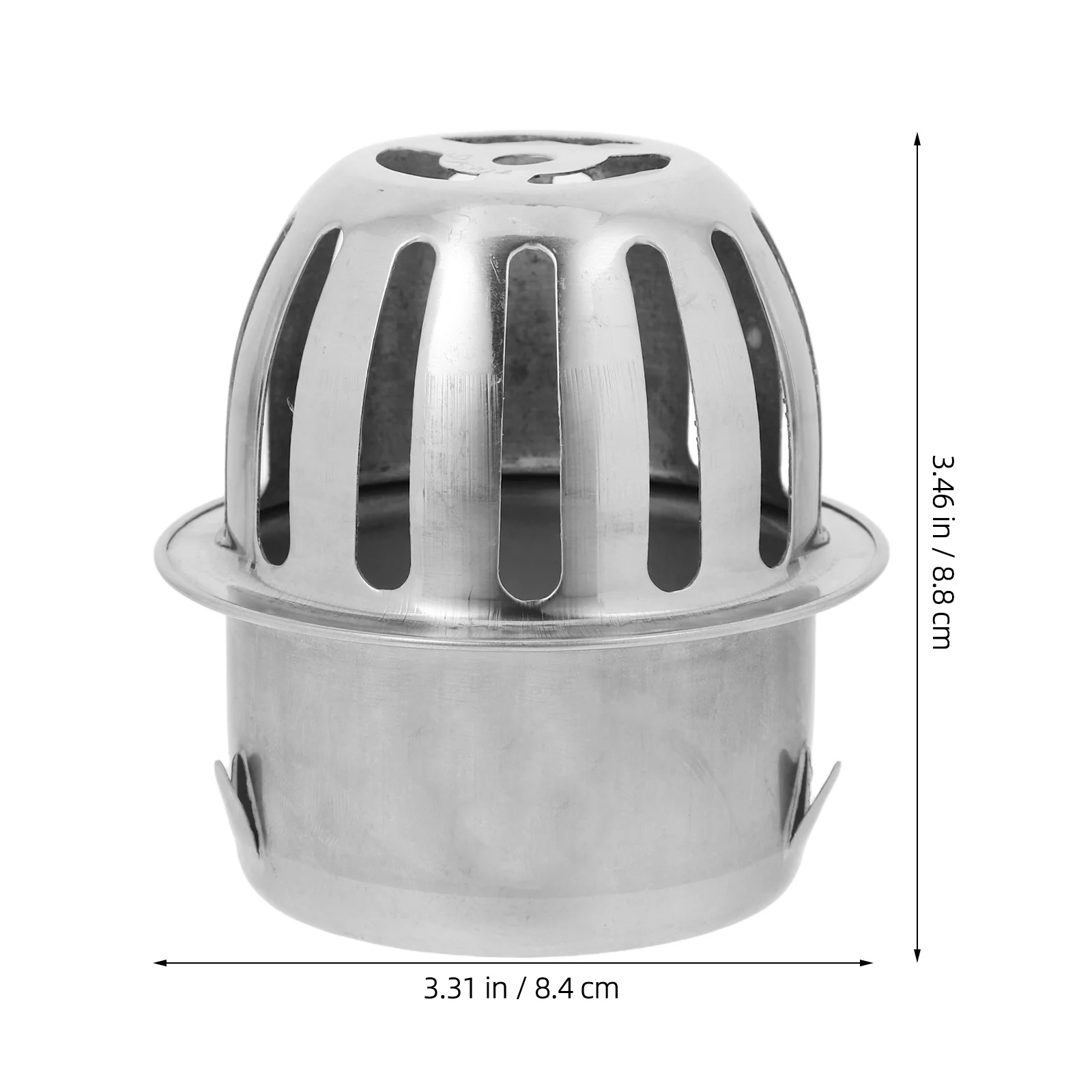 الفولاذ المقاوم للصدأ قبة غطاء لبالوعة بالأرضية مرشح لتصريف السقف في الهواء الطلق مكافحة كتلة مصفاة شرفة الطابق السفلي الفولاذ المقاوم للصدأ تصفية #3