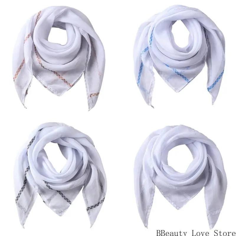 

Breathable Muslims Scarf Turban Hat for Men and Women with Sun Shemagh Scarf