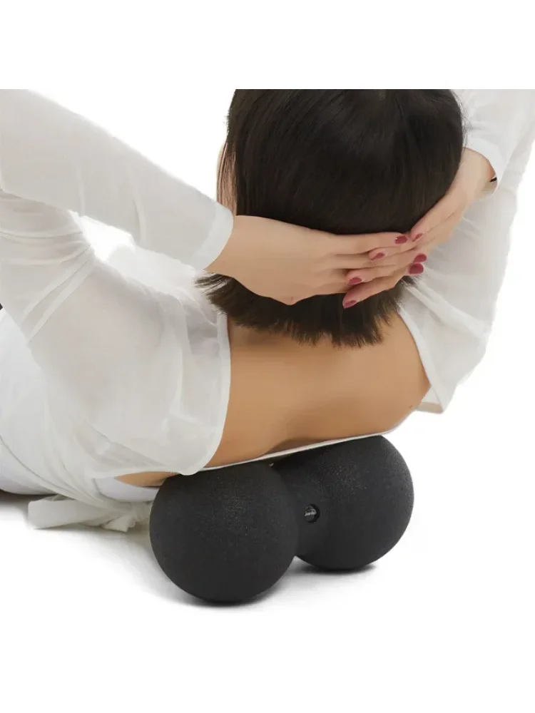 Peanut Massage Acupressure Ball Set Neck Back Trigger Point Massager Myofascial Physical Therapy Release Fitness Yoga Cellulite