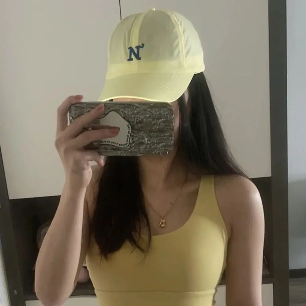 

Letter N Embroidery Quick Dry Baseball Cap Sun Protection Ultra Thin Men Snapback Cap Golf Hat Peaked Cap Trucker Hat Unisex