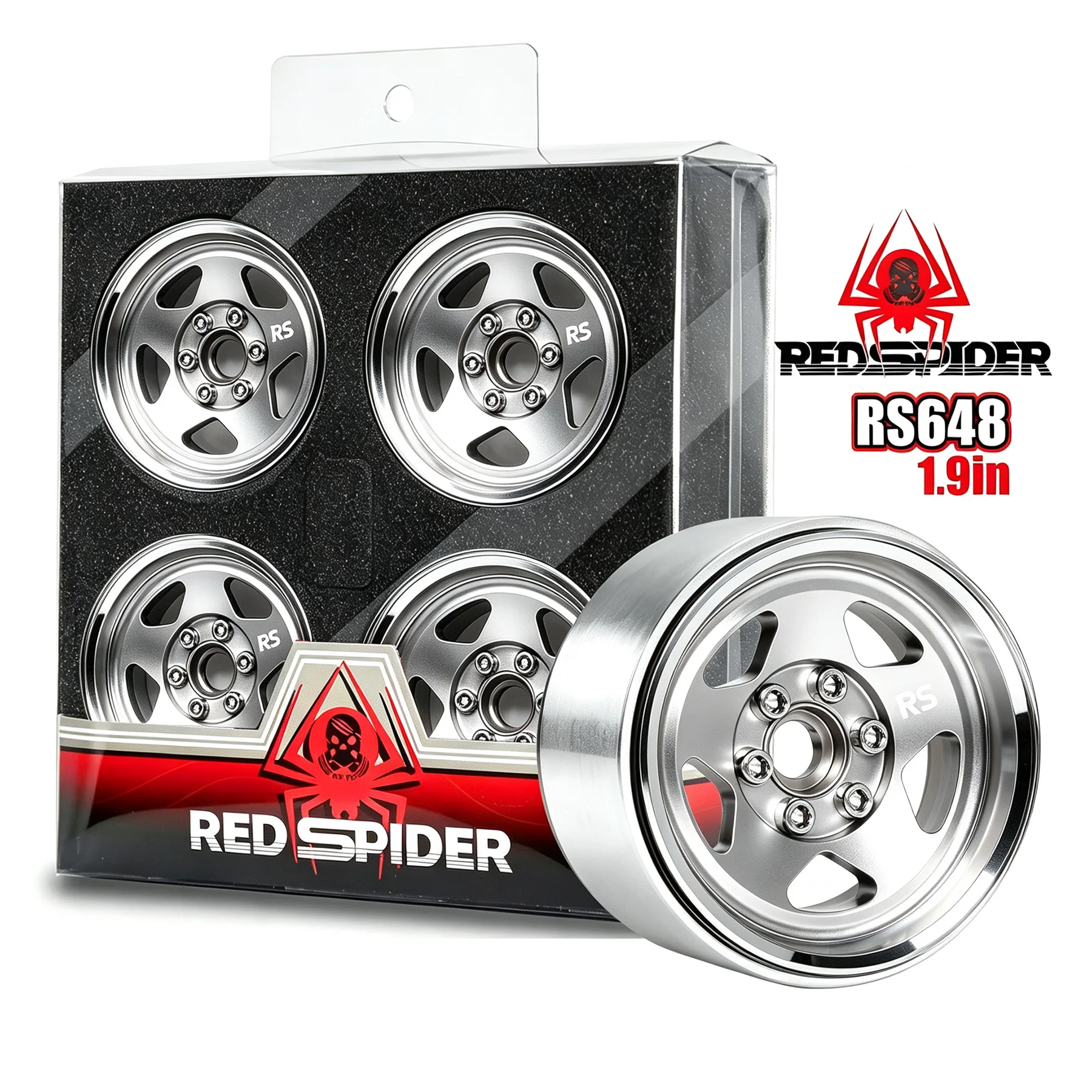 RED SPIDER 4Pcs 1.9