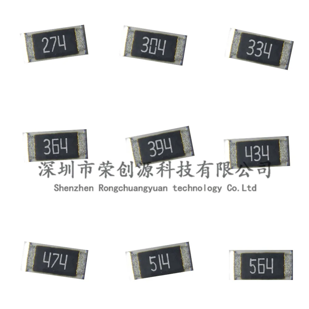 100pcs/lot 0603 smd Chip Resistor 5% 270K 274 300K 304 330K 334 360K 364 390K 394 430K 434 470K 474 510K 514 560K 564 1.6*0.8mm