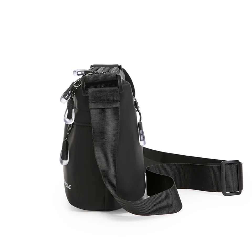 Oxford Crossbody Bag for Men Women Large Capacity Shoulder Messenger Bags Solid Color Waterproof Soft Fabric Мужская сумка Bolsa
