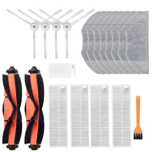 New Main Brush Side brush Filter kits for Xiaomi Mijia G1 MJSTG1 Vacuum cleaner Vacuum-Mop Essential