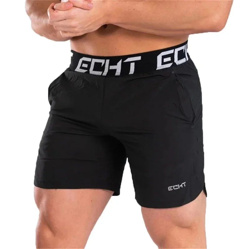 2024 Summer New Men Running Bodybuilding Shorts Man Gyms Workout shorts Male Breathable Brand Sportswear Jogger Beach Shorts