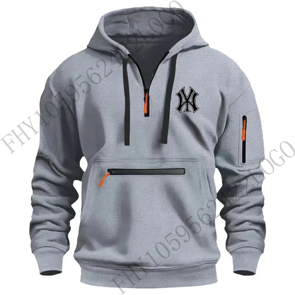 

New men's fashion hoodie, spring and winter fashion men's leisure camping mountaineering wear jumper outdoor sportswear