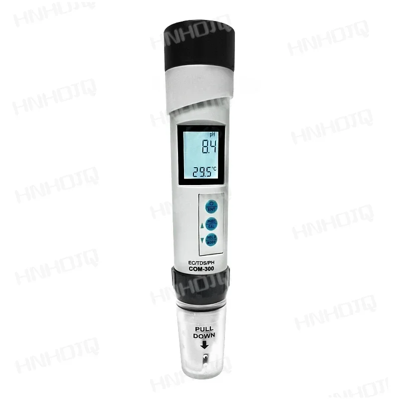 COM-300 Conductivity TDS/ec/ph ph detection pens Waterproof Water quality detector