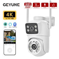 Caméra de permission Extérieure PTZ Wifi 8MP 4K, Dispositif de Sécurité avec Objectif pour Touristes, Écran AI, Poignées Humaines, ECT, Suivi existent, Icsee 1