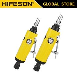 HIFESON 1/4 Inch Pneumatic Air Die Grinder Grinding Kit Polishing Engraving Tools 90PSI Professional