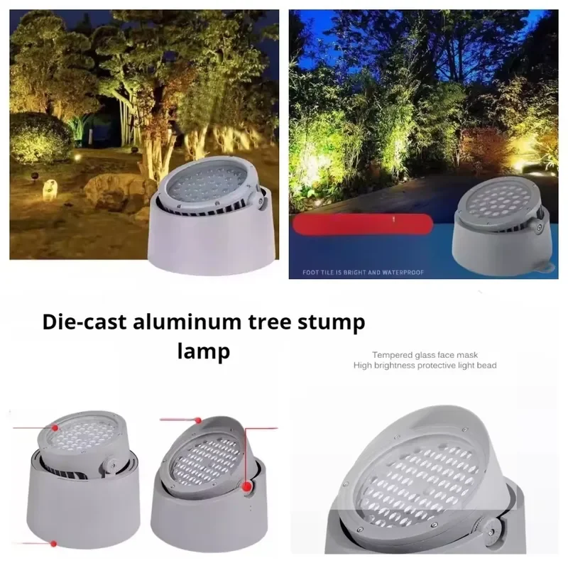 12W 18W 50W High Brightness Lightweight LED Flood Light for Outdoor Use Aluminum Body IP65 Waterproof 3-Year Warranty OEM