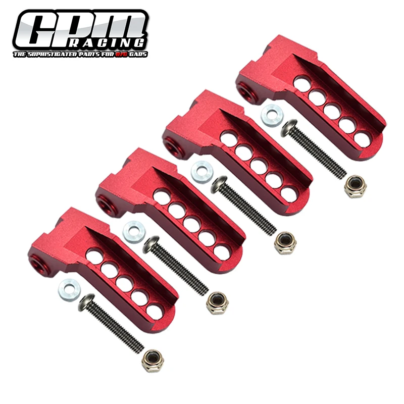 GPM 1/10 TRX4 DEFENDER TRAIL CRAWLER-82056-4 For ALUMINUM ADJUSTABLE F/R DAMPER MOUNT