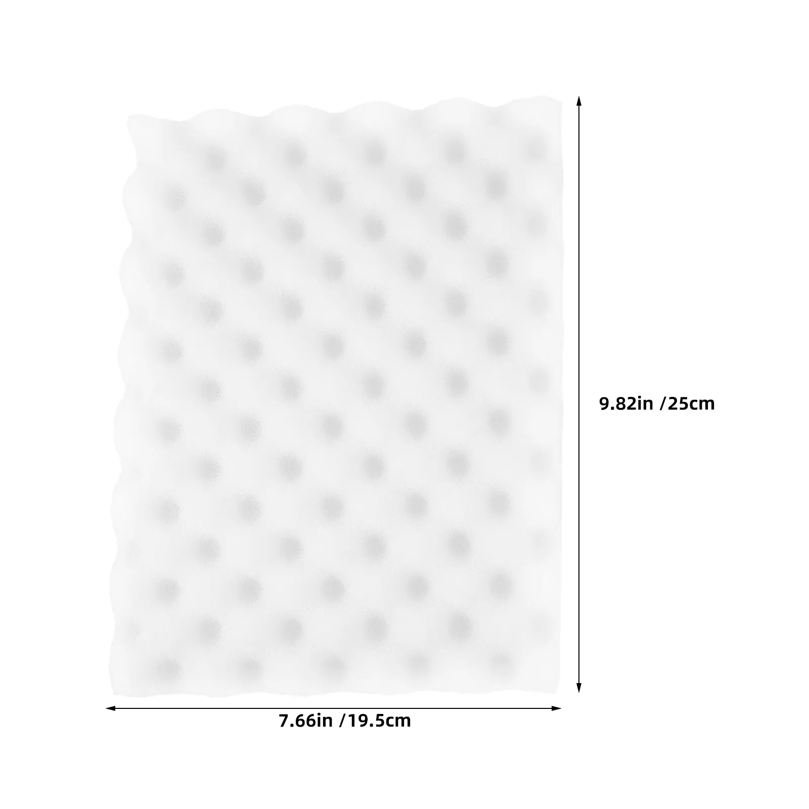 6Pcs Fondant Cake Shaping Mat Wave Shape Sponge Cushion for Edible Flowers Sugarcraft Drying Gentle Non-Scratch Baking and