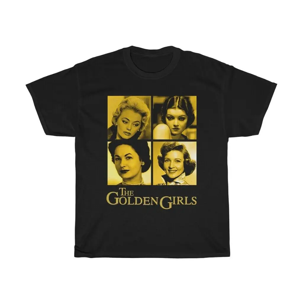 The Golden Girls Members Vintage Retro Black Unisex S-234XL T-Shirt NE285