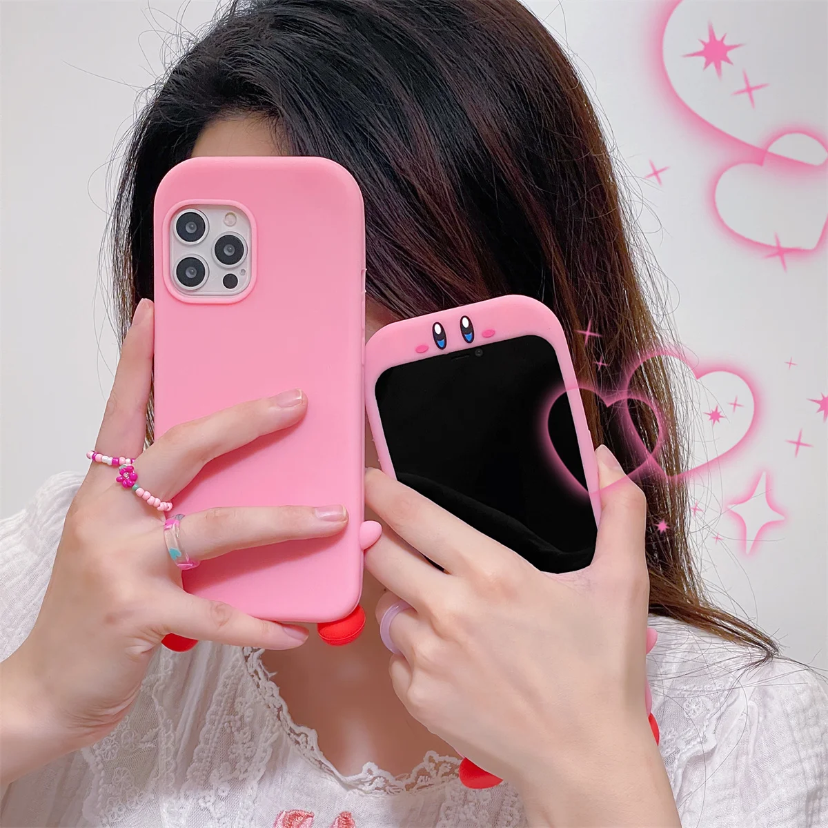 Stereo Star Kabi Is Suitable For iPhone 13 Phone Case 11 Protective Case 12 Pro Max 15 14 Full Pack Silicone XSMAX