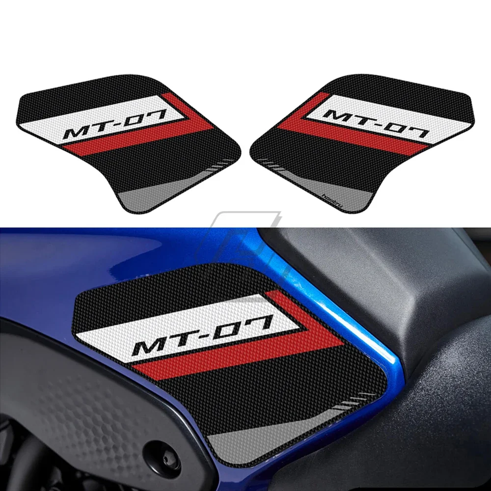 

Motorcycle Accessorie Side Tank Pad Protection Knee Grip Mat for Yamaha MT-07 2021-2022