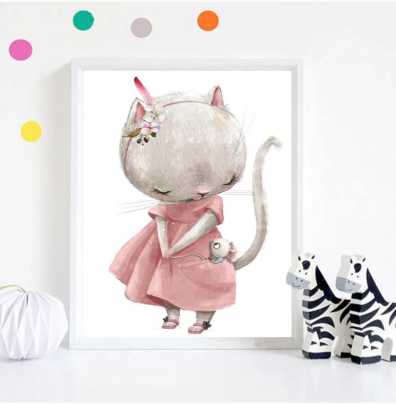 1PC frameless decorative art p - Animals Baby Nursery 评论和价格