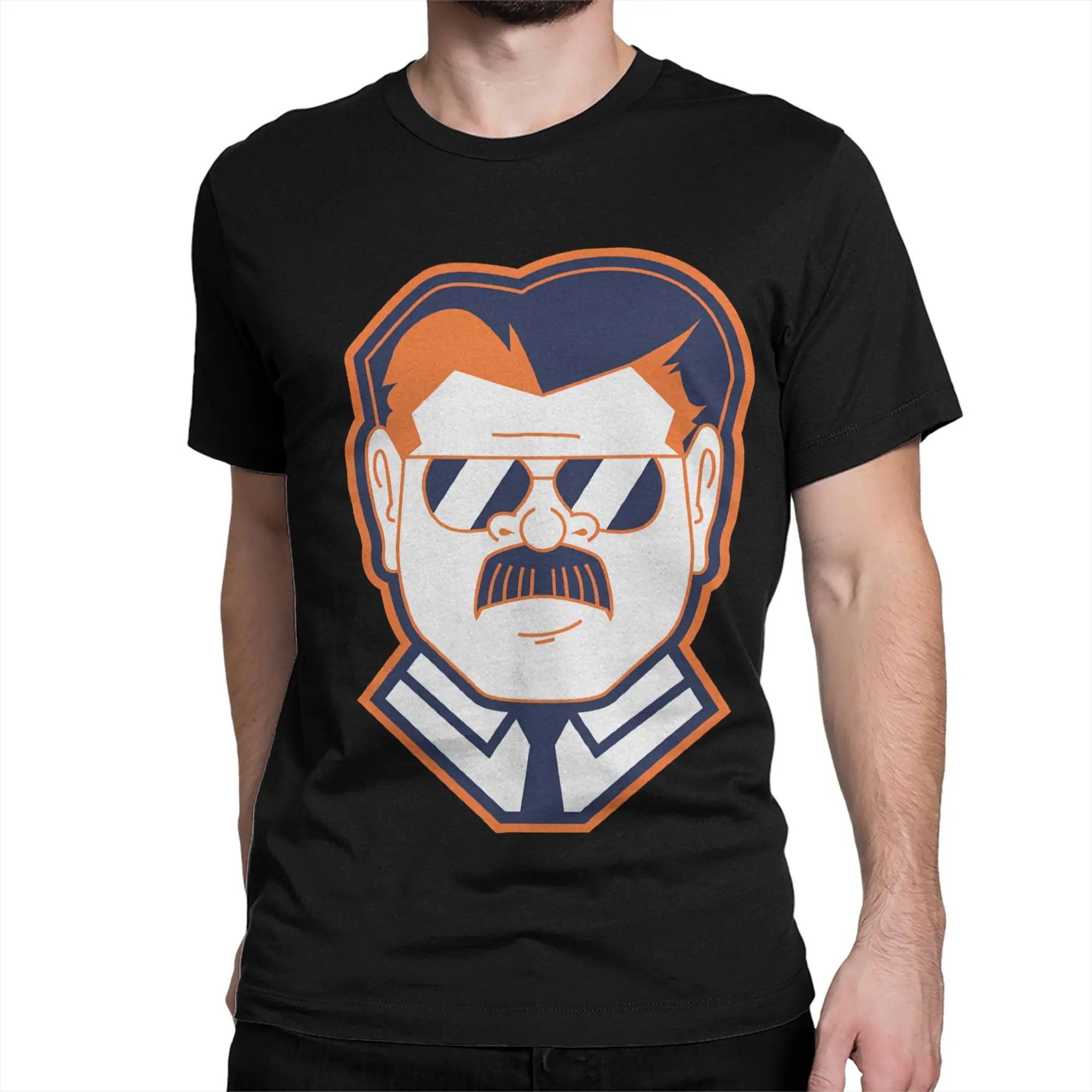 Novelty Da-coach T-Shirts Men Women O Neck Cotton T Shirt Mike-Ditka Short Sleeve Tees Plus Size Tops