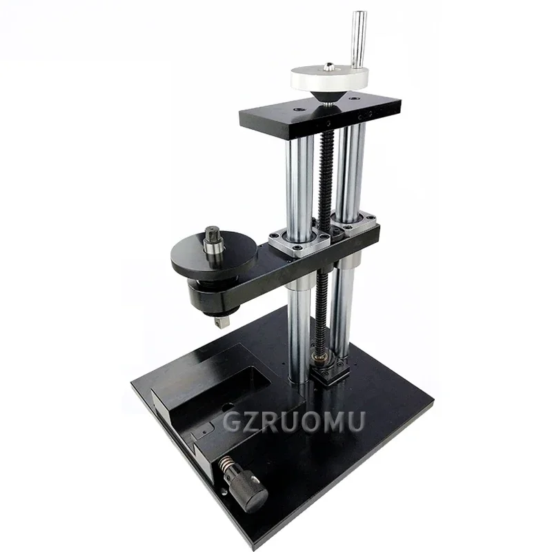 Tensile Compression Testing Machine Test Bench Digital Display Push-pull Gauge Bracket Screw Dynamometer Base Tester