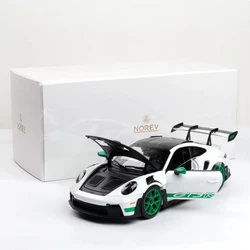 NOREV Diecast 1:18 Scale 911 992 GT3 RS Weissach Simulation Alloy Car Model Collectible Toy Gift Souvenir Decration