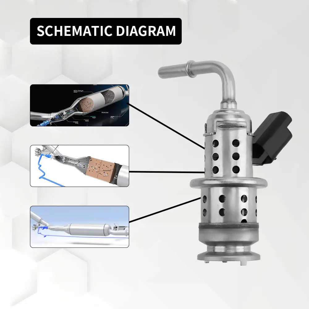 Injecteur de Carburant avec Valve de Buse, pour Cristaux en C3 C4 DS3 DS4 DS5 Berlingo KIT 9802763880 208 301 308 508 2008 3008, 1 Pièce, 5008