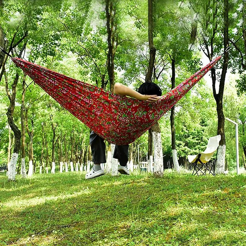 

Camping Hammock 106 X 55 Inch Backpacking Hammock 661 Lb Load Capacity Hiking Gear For Hiking Travel Yard Activities