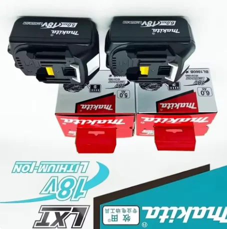 

Rechargeable 18V Battery Makita 5000/6000mAh BL1860 BL1850B BL1830B Series High Capacity Power Tool Battery