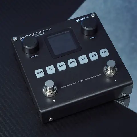 M-VAVE Hepsi Bir Arada Dijital Efekt İşlemcisi BLACK BOX: Elektro Gitar, Elektro Bas, Sentezleyici, Ses Arabirimi, Dahili Kayıt, Çok Fonksiyonlu Pedal, Bluetooth Müzik Özellikleri