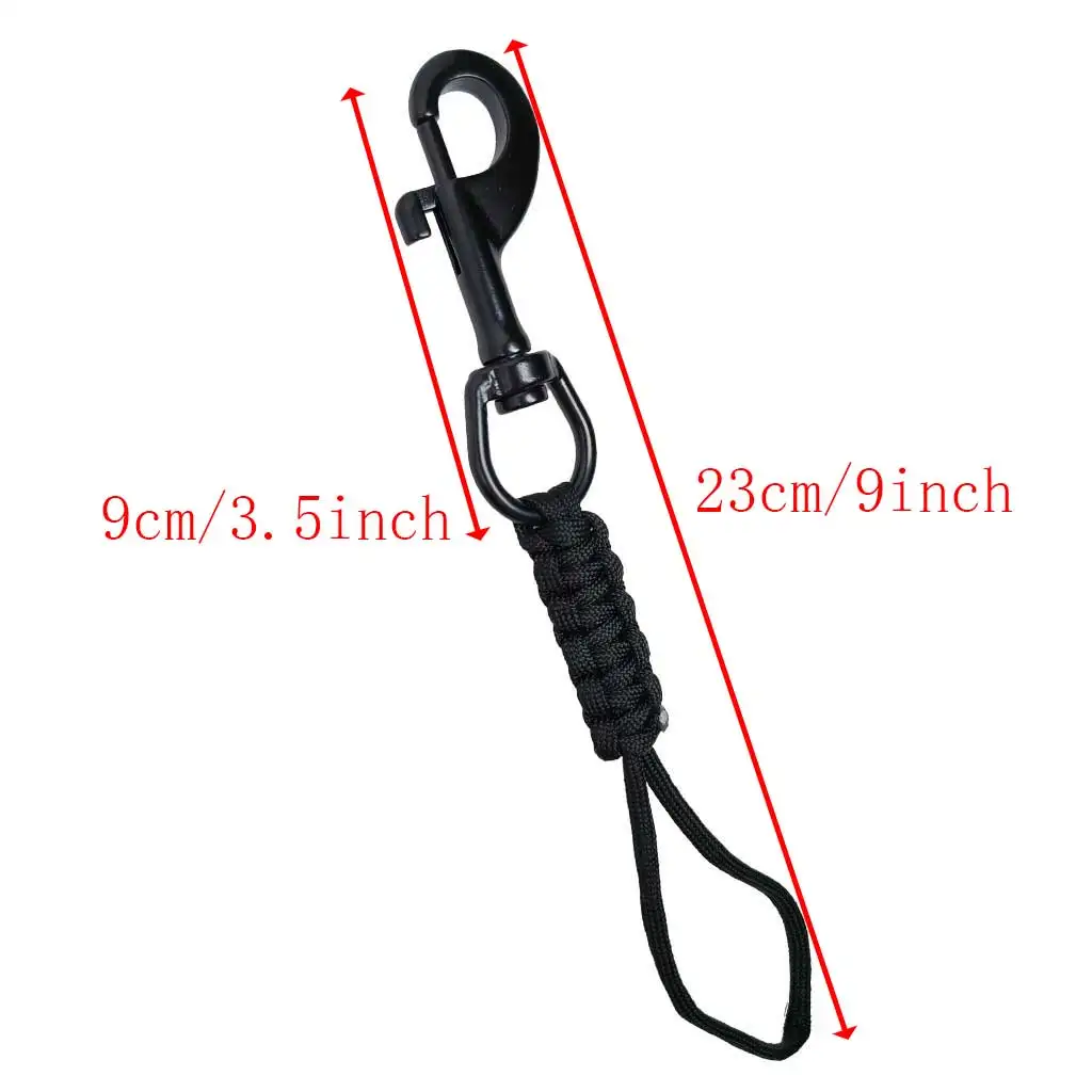 1 قطعة كاميرا الغوص الحبل مع 316 الفولاذ المقاوم للصدأ هوك للغوص معدات الغوص كاميرا تحت الماء كشاف إضاءة للغوص SMB