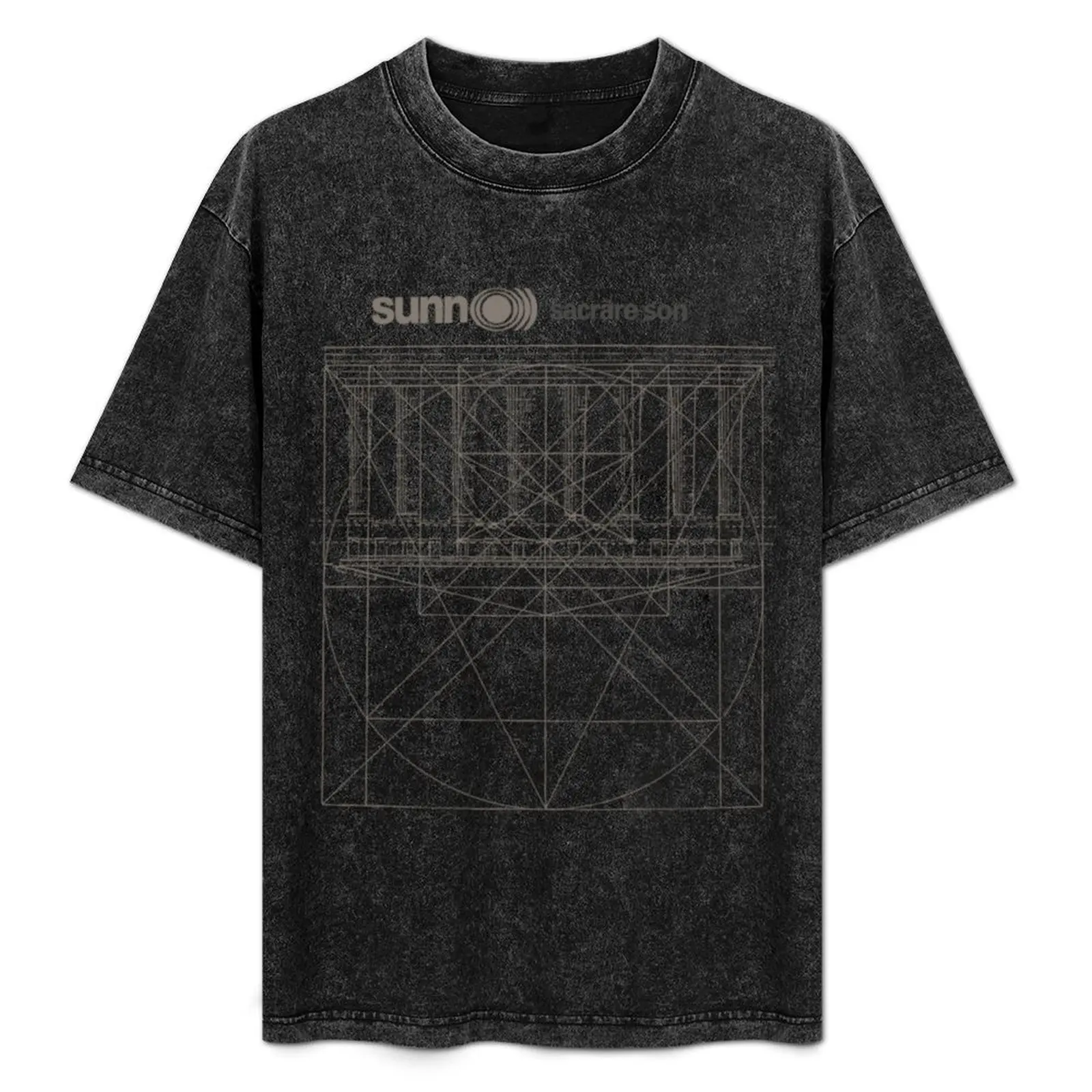 

Sunn O))) Band Sunn Band Drone T-Shirt Casual Fashion Short Sleeve Cotton T-Shirt