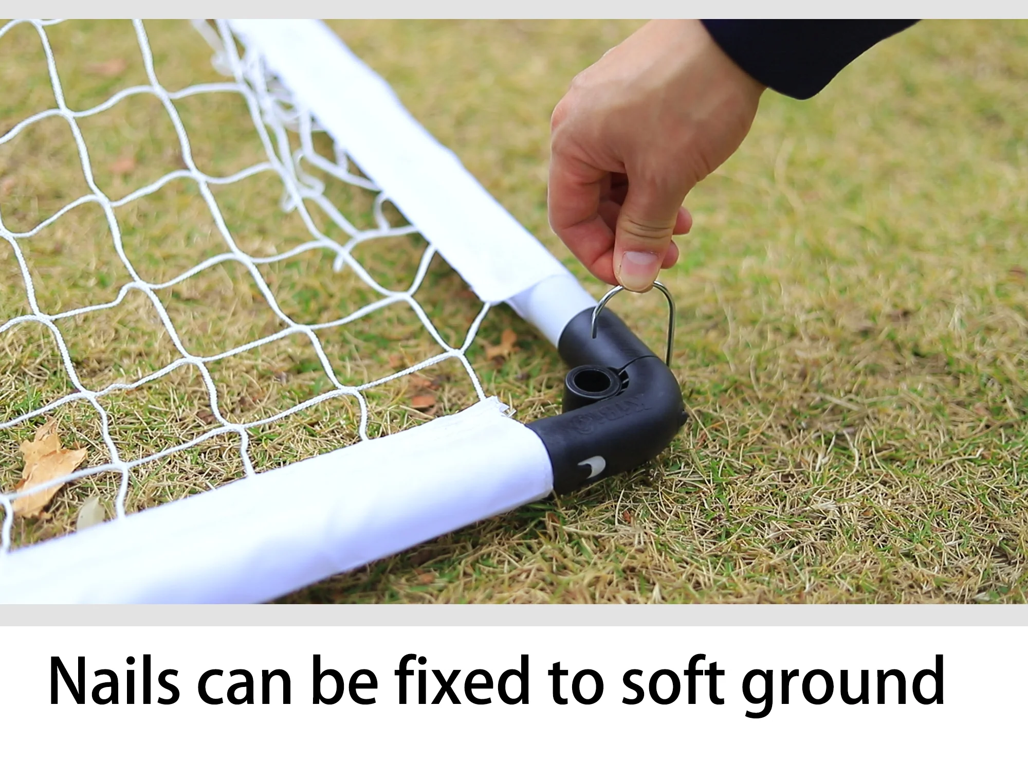 Foldable Portable Shooting Target goal for Kids Rebounder Folding Pvc Hitting Soccer Training Football Net Set Goals Post Sale