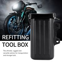 Well Motorcycle Trail Tool Box Holder Bottle Off-Road Motocross Tool Container Tool Tube For Suzuki DR250 Djebel TW200 TW225
