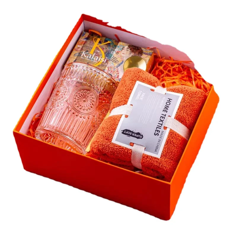

2025customized.Wedding Souvenirs cup and towel and essential oil soap set business 245042