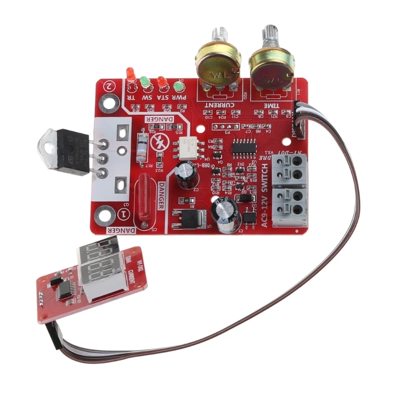 Spot Welder Control Board Kit Adjust For Time Current Single Battery Battery Pack