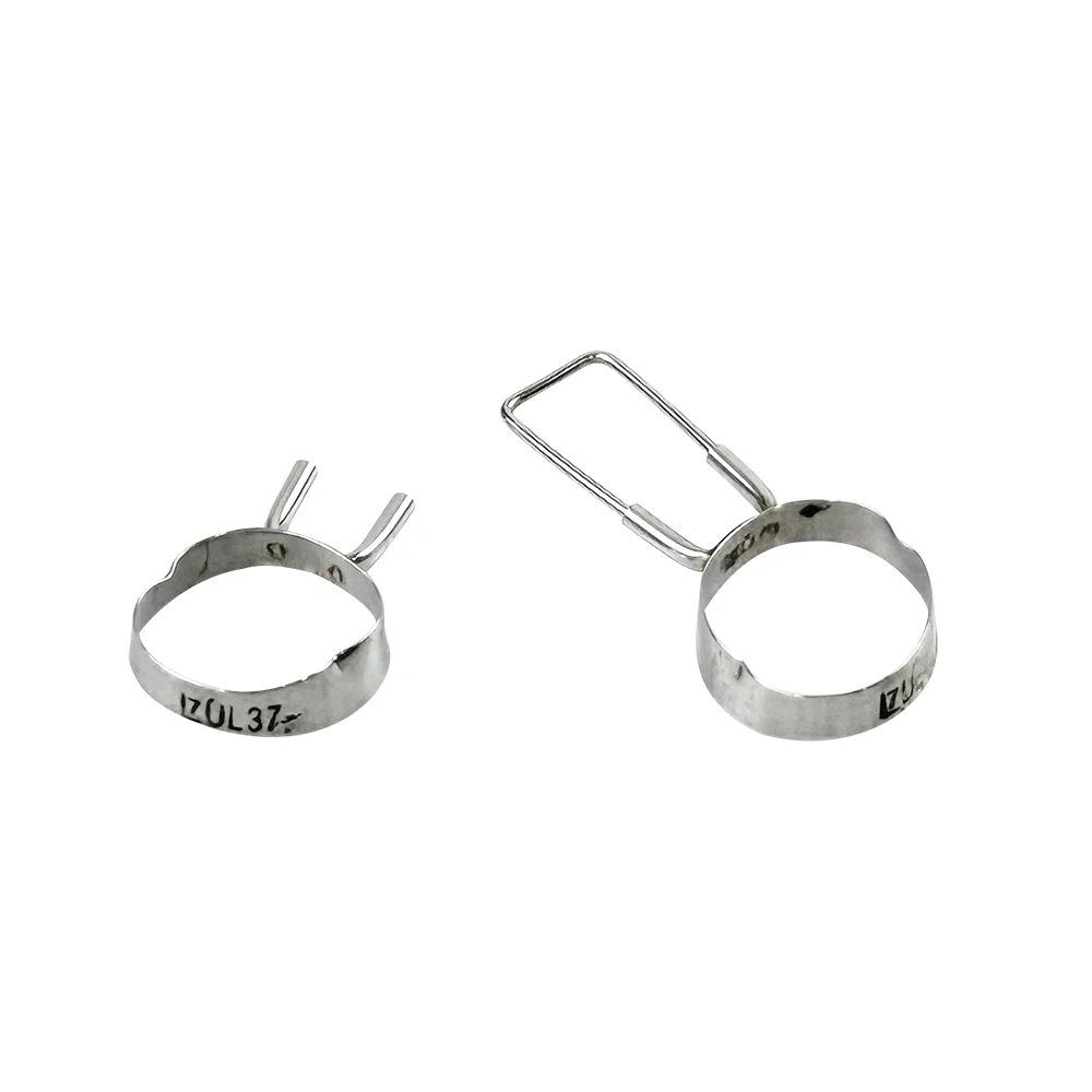 

40pcs/Box Dental Space Retainer Bands Maintainer Preformed Orthodontics Braces Teeth Gap Retainer Molar Band Loop Kit 32#-41#